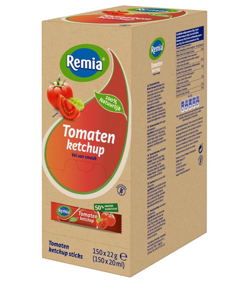 Remia Tomatenketchup Sachets 150x2cl